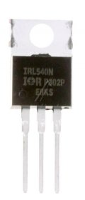 International Rectifier Mos Fet Transistor - Irl540n N-channel Mosfet, 100v 36a, To-220