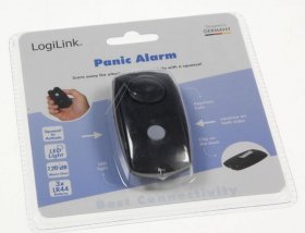 Logilink Detector - Mobile Alarm, Personal Alarm With Clip Mount