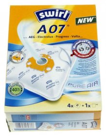 Melitta Vacuum Cleaner Bags - Swirl Dust Bags X4+1 Filter - Aeg|electrolux|progress