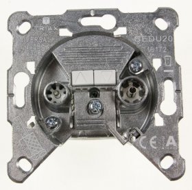 Triax Pass Outlet - Gedu 20 Antennadose Gedu 20, For Sat-bk