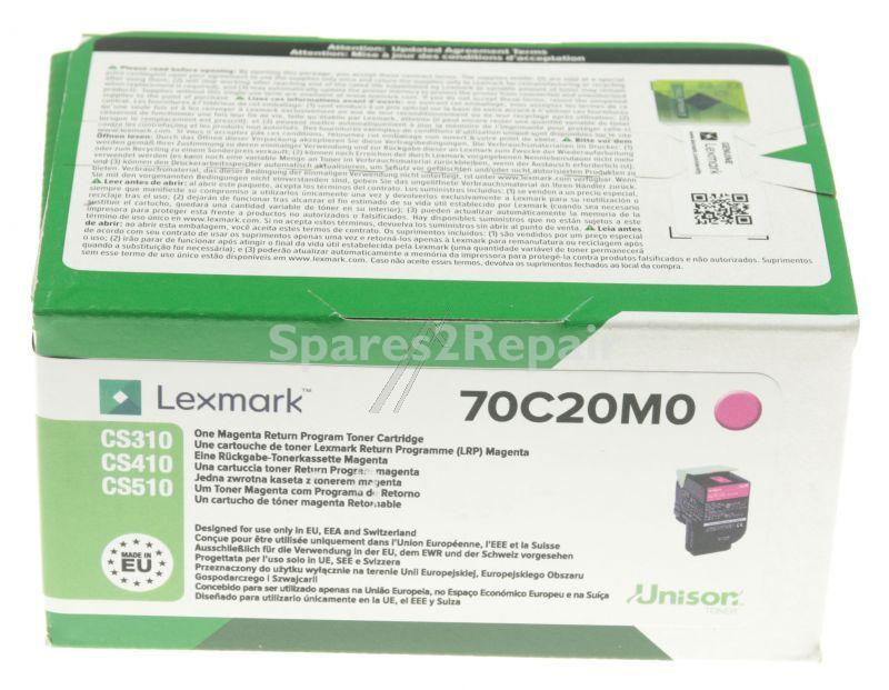 Lexmark Toner Cartridge - 702m 70c20m0 Toner Magenta 1k