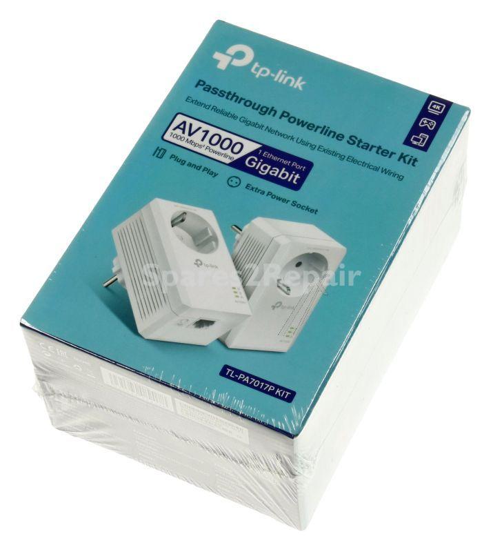 Tp Link D-lan Network - Av1000 Powerline-adapter, 1000mbit-s, Steckdose, Set