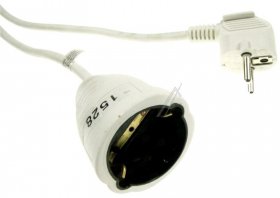 VIVANCO Schuko Extension Lead SKV 10 W SCHUKO EXTENSION LEAD, H05VV-F, 1,5QMM, 10M, WHITE 7284