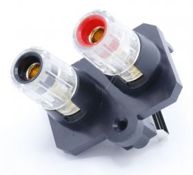 Sound United Speaker Terminal - 943643102490m 2-pole Ls Terminal With Banana Sockets-screw-mounted