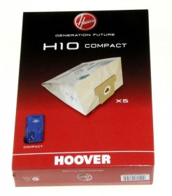 Vacuum Cleaner Bags - H10 Compact 09178427 Dust Bags X 5 [Candy Hoover]