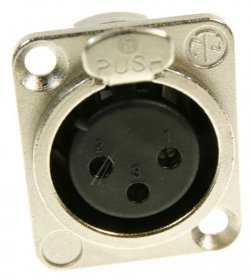 Neutrik Xlr Socket - Xlr-3p-d-l