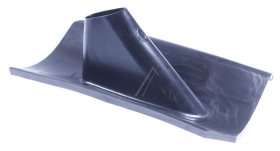 Astro Lead Roof Cover - 222 K Schwarz Dachhaube Zur Mastdurchfuhrung Durch Ziegeldacher, Hohlziege