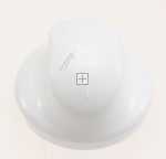 Button - C00299586 482000023426 Spin-temperat Regulation Knob White(pw) [Whirlpool Indesit]