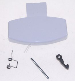 Washing Machine And Tumble Dryer Door Handles - C00259035 482000030532 Door Handle Complete White [Whirlpool Indesit]