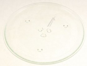 Brandt Microwave Turntable Plate - As0059970 Plain Glass-vessel