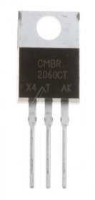 Taiwan Semiconductor Diode - 60v-2x10a Diode To220 Schottky D 2x10a, 60v