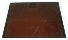 Hot Plate - VitrocÉramique Glass-frame Group*-white [Arcelik]