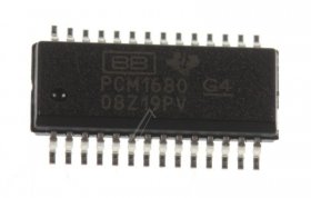 Texas Instruments Da Converter Ics - Pcm1680 Ic 24-bit Audio Dac, Smd Ssop-28 (burr-brown)