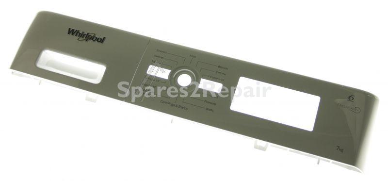 Operating Unit Screen - C00511540 488000511540 Control Panel+handle Fwsg 71253 [Whirlpool Indesit]