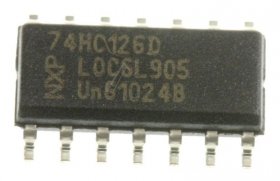 Nxp Operational Amplifier Ic - 74hc126d Ic Smd Cmos, 74hc126, Soic-14