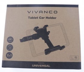 Vivanco Holder For Tablet pc - Tabcarholder2in1 Kfz Holder 2in1 For Tablets Up To