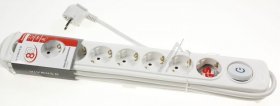 Vivanco 8 Way Socket Outlet Switch - Ekls 8w Comfort 8-fach Steckdosenleiste, Schaltbar