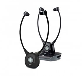 Radio Head Phone - Hel-dolfin Duo L Hel-dolfin Duo Wireless Tv-hi-fi Headset With Sound Amplifier