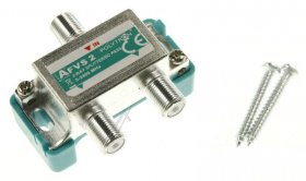 Polytron Sat-, Bk- And Terrestrial Div - Fvs 2 F-splitter Sat 5-2400 Mhz, 2-way, Dc Through Loss