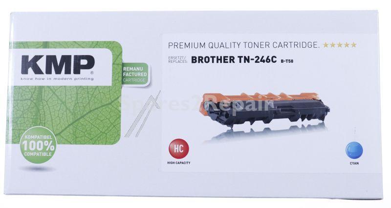 Kmp Toner Cartridge - 1248 3003 B-t58 Toner Cartridge Cyan 2 2k