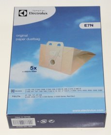 Vacuum Cleaner Bags - 9001959536 E7n 350 Series Bags X 5 + 1mcf [Electrolux Aeg]