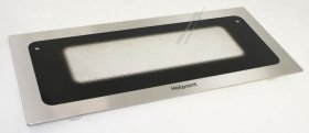 Door Panel - C00281067 482000062832 Top Oven Door Inox [Whirlpool Indesit]