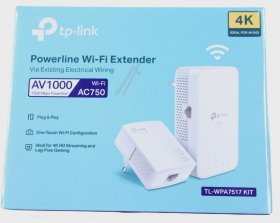 Tp Link Powerline - Av1000 Powerline-adapter, 1000mbit-s, Steckdose, Kit