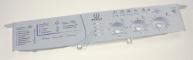 Operating Unit Screen - C00116771 482000080534 Control Panel + Handle Pw Widl14 [Whirlpool Indesit]