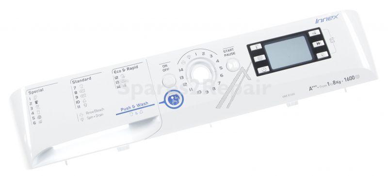 Operating Unit Screen - C00298706 Control Panel+handle Xwe81683xwssseu [Whirlpool Indesit]