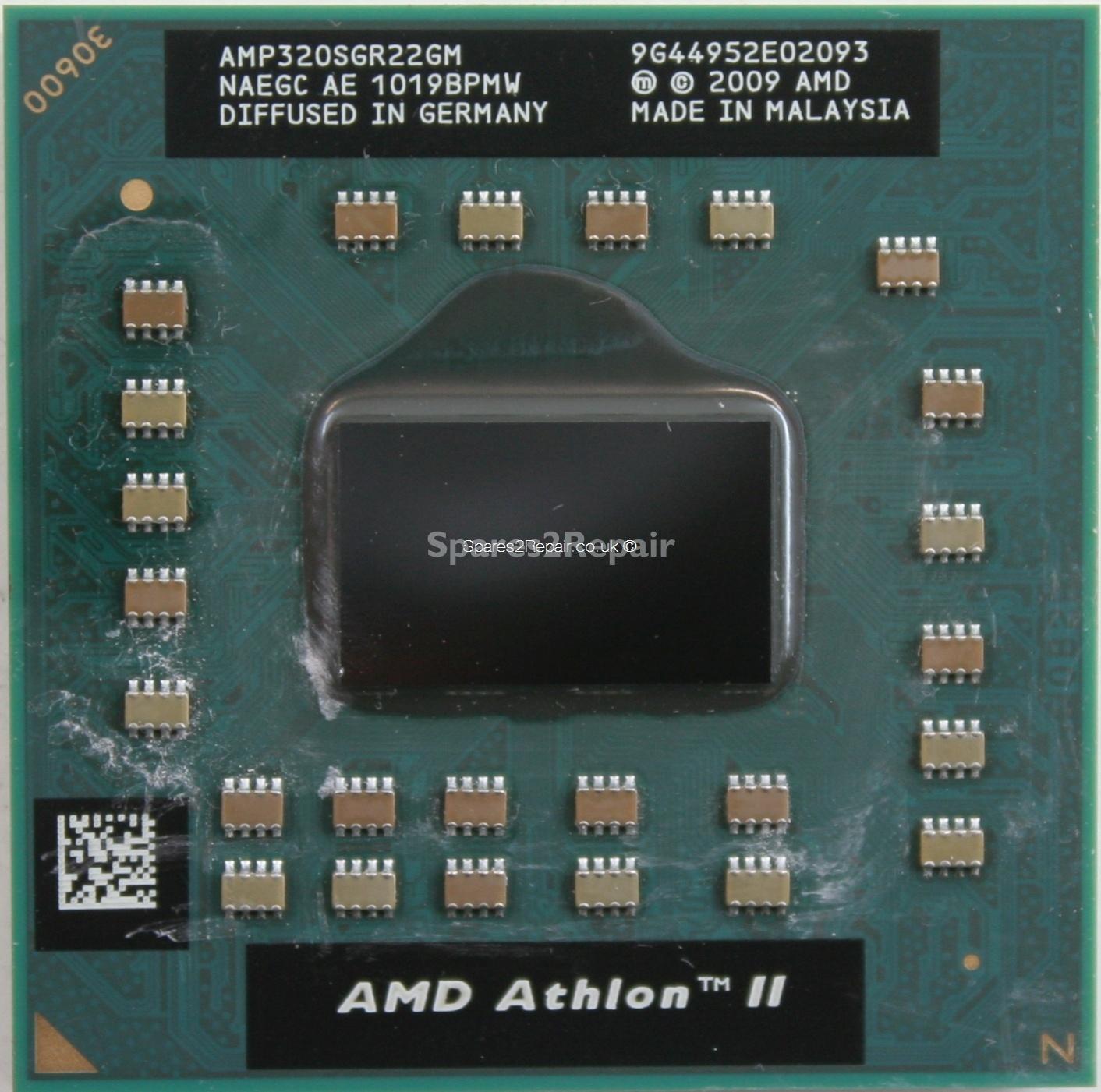 AMD Athlon II P320 2.1Ghz 1600Mhz 2X512K Socket S1G4 CPU AMP320SGR22GM