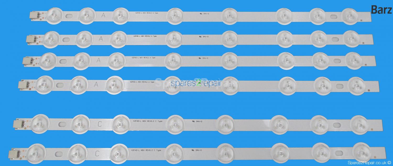Vestel 42 inch Full LED Backlight Array - VES420UNDL-N01 - 42FHD - 42HXT - 42FHD-L NDV REV0.2