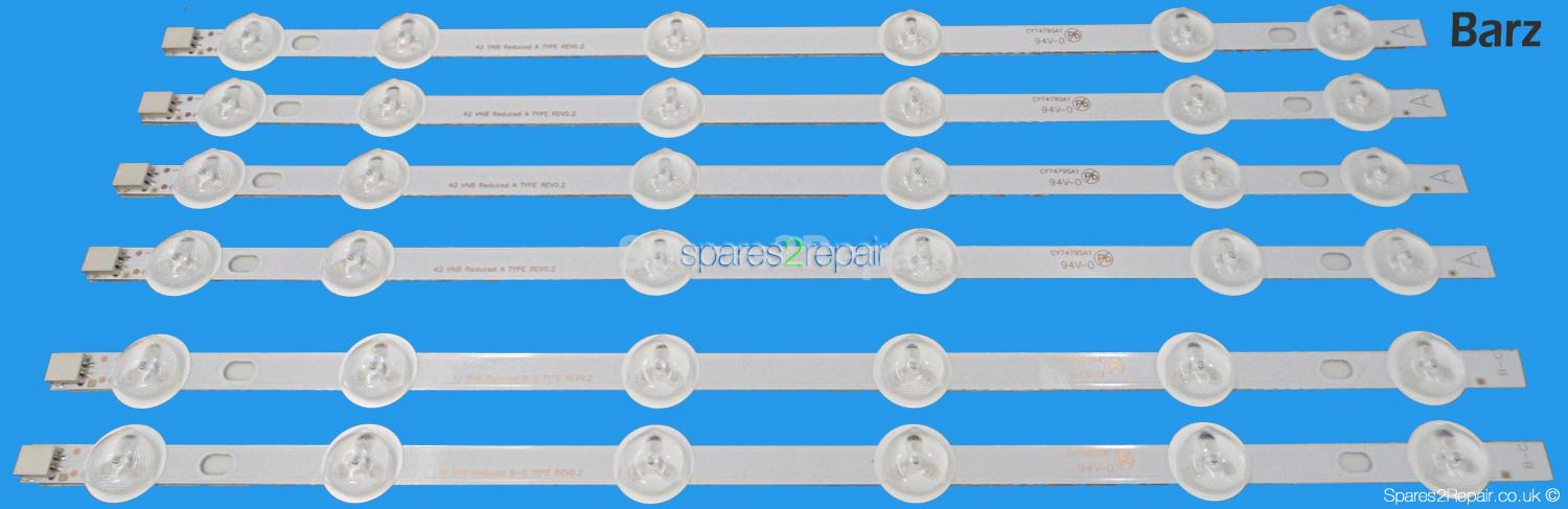 Vestel 42 inch Full LED Backlight Array - VES420UNDL-2D-N01 - VES420UNDL-2D-N02 - VES420UNDL-2D-N03 - 42VNB Reduced