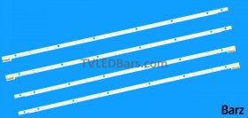 Innolux LED Backlight Array Toshiba 58L7365D V580HK1-LS6 V580H1-LS6-TREM3 + V580H1-LS6-TLEM3 4pcs