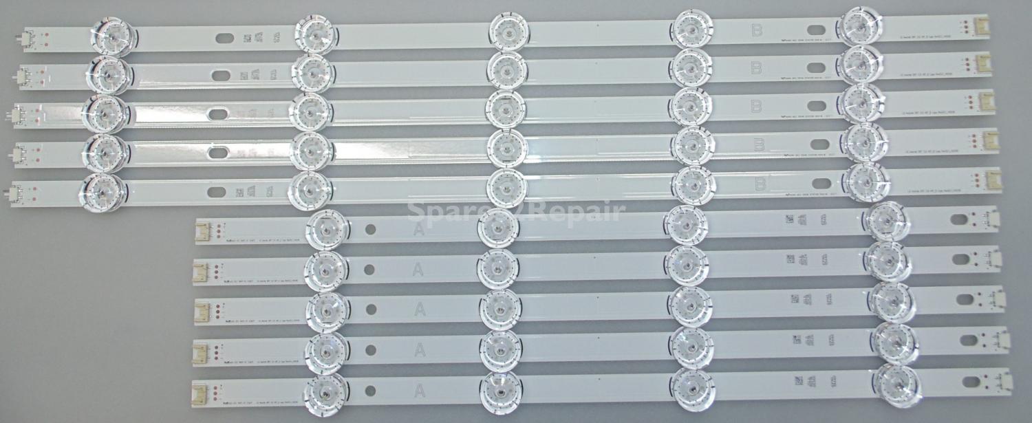 LED Backlight Array LG Innotek DRT 3.0 49" LC490DUE FG AGF78402201 49LB/49LF 10pcs