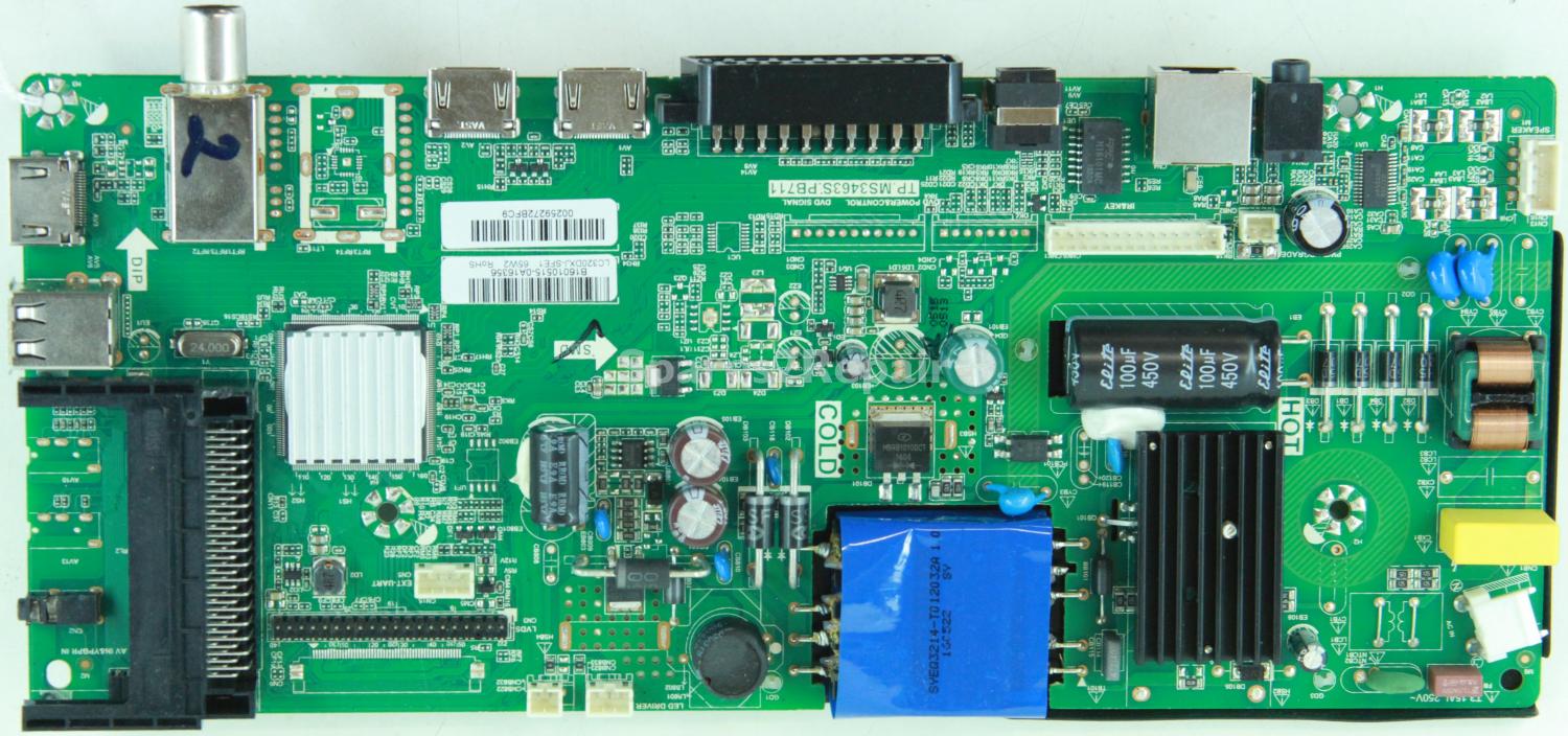 Blaupunkt 32/148O-GB-11B-EGP-UK - Main AV - TP.MS3463S.PB711 - B16010515 - LC320DXJ-SFE1 - 10K-3 CVTE