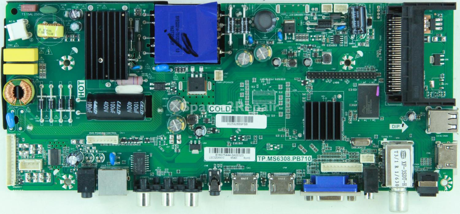Blaupunkt 32/148Z-GB-11B-GDU-UK - Main AV - TP.MS6308.PB710 - B16075444 - LSC320AN10 - 15T-3 CVTE