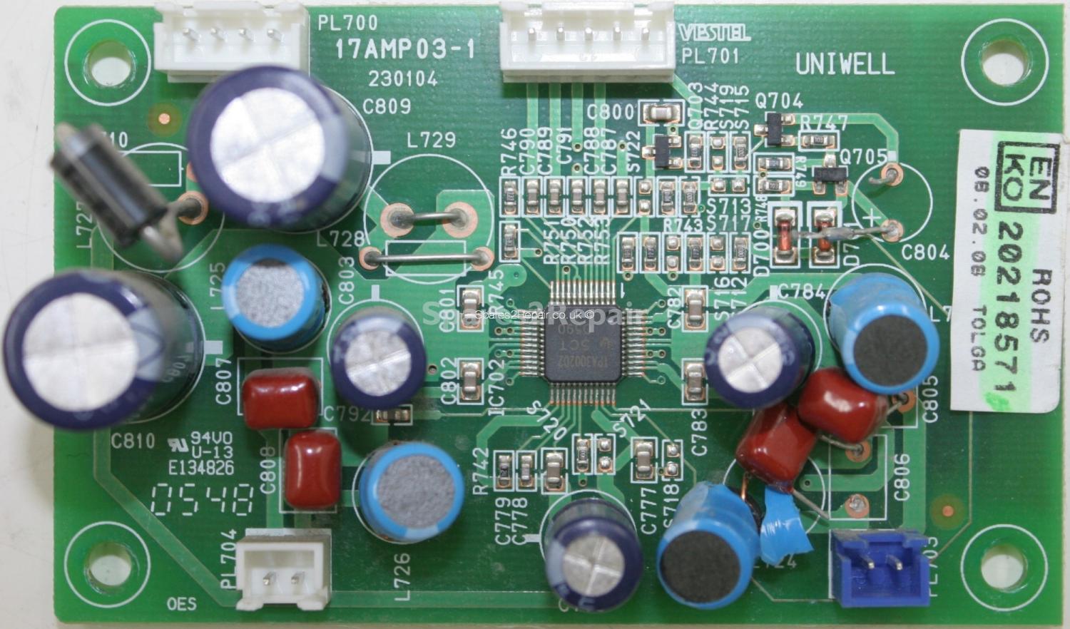 Bush LCD32TV022HD - AMP - 17AMP03-1 - 230104 - 20218571