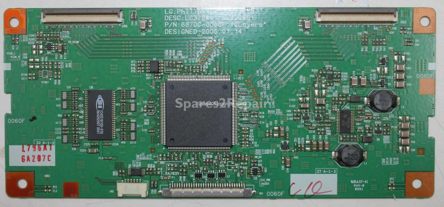 Goodmans GTVL32WHD - LVDS - 6870C-0060F - LC370WX1-LC320W01 - 2 LAYERS