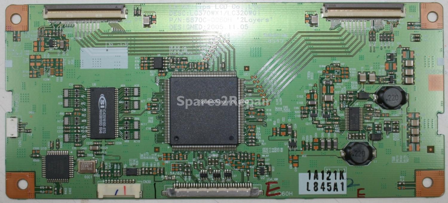 Hitachi 37LD6600A - LVDS - 6870C-0060H - LC370WX1-LC320W01 - 2Layers