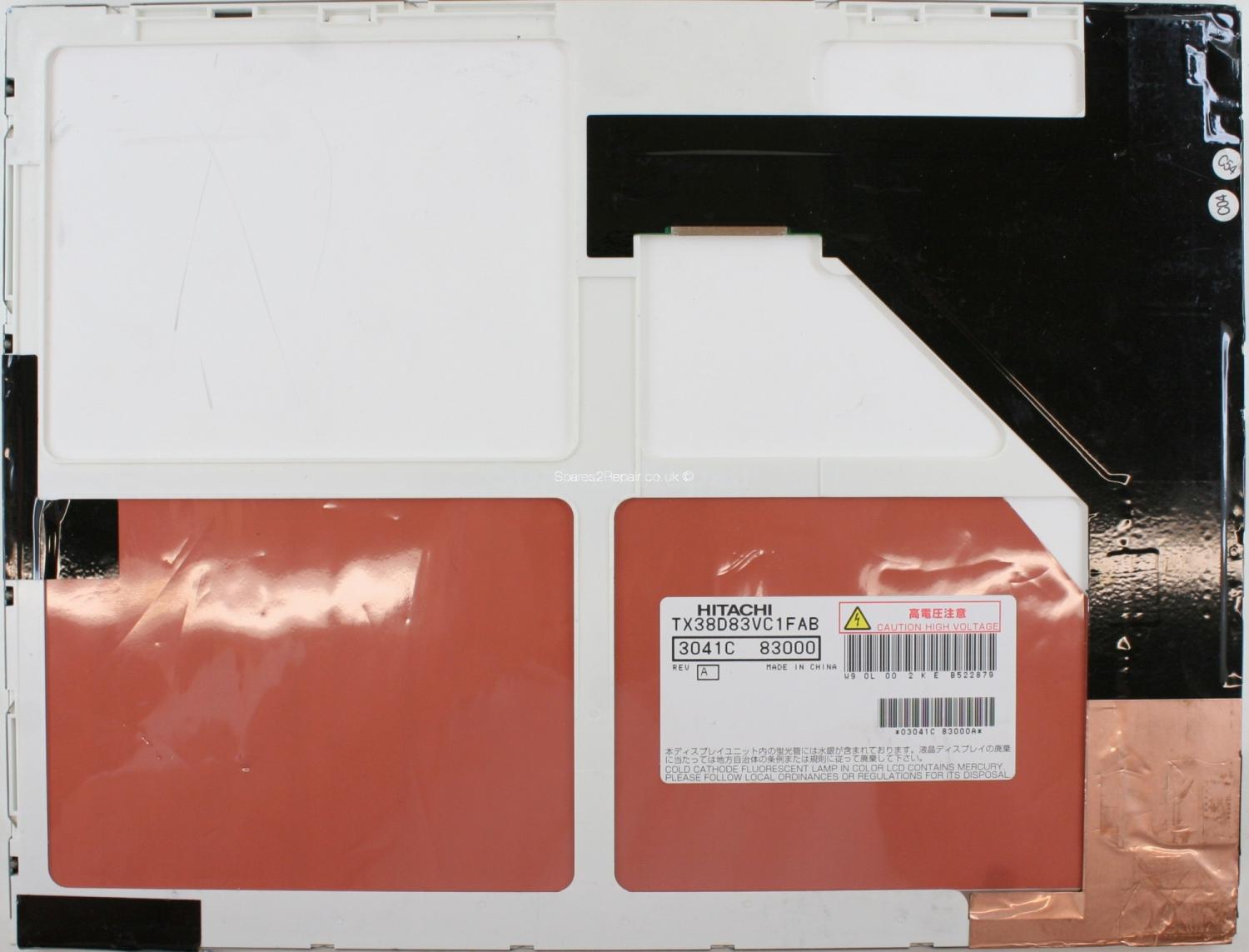 Hitachi - 15 Inch - TX38D83VC1FAB - Rev A - XGA (1024x768)