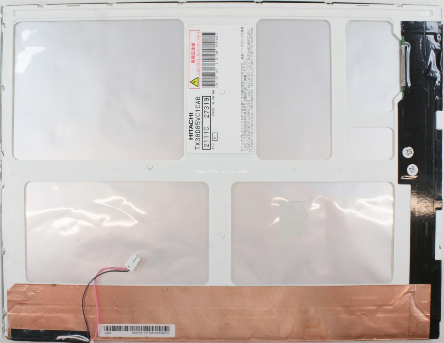 Hitachi - 15 Inch - TX38D85VC1CAB - Rev A - XGA (1024x768)