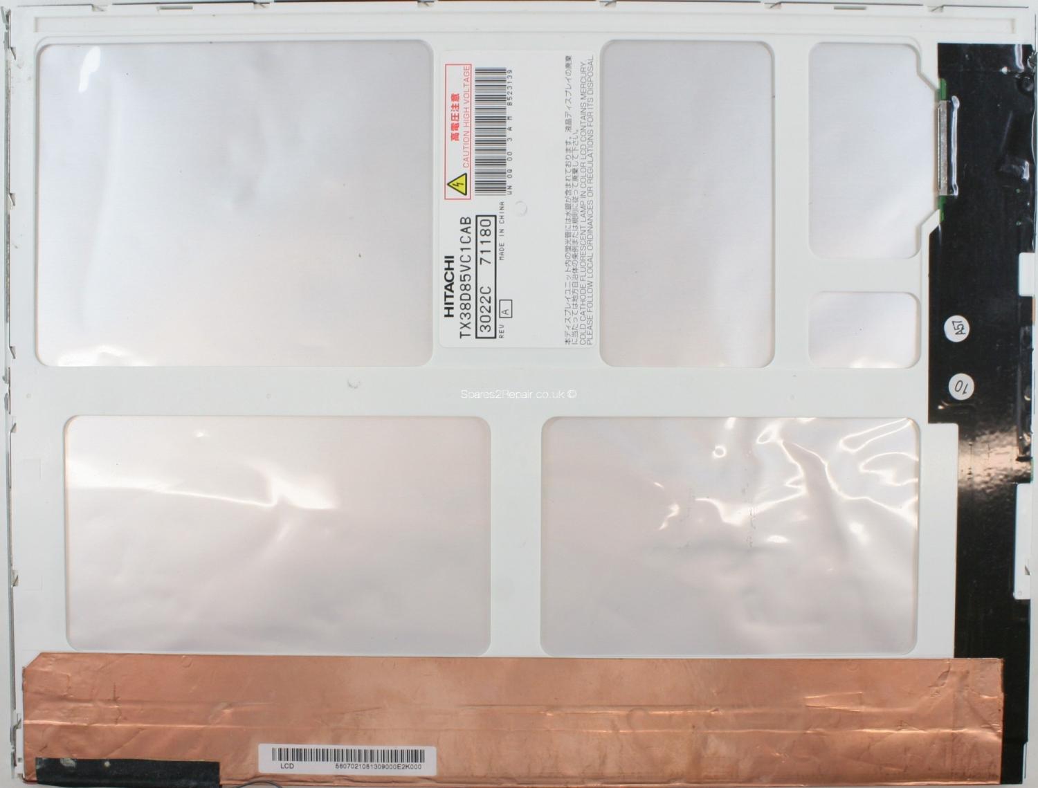 Hitachi - 15 Inch - TX38D85VC1CAB - Rev A - XGA (1024x768)