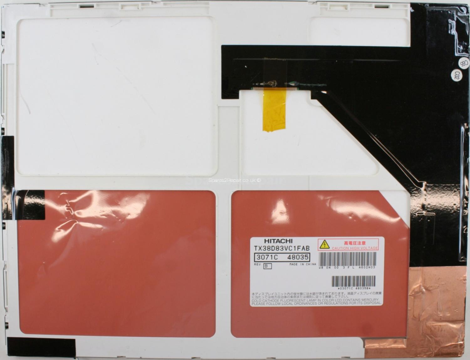 Hitachi - 15 Inch - TX38D83VC1FAB - Rev B - XGA (1024x768)
