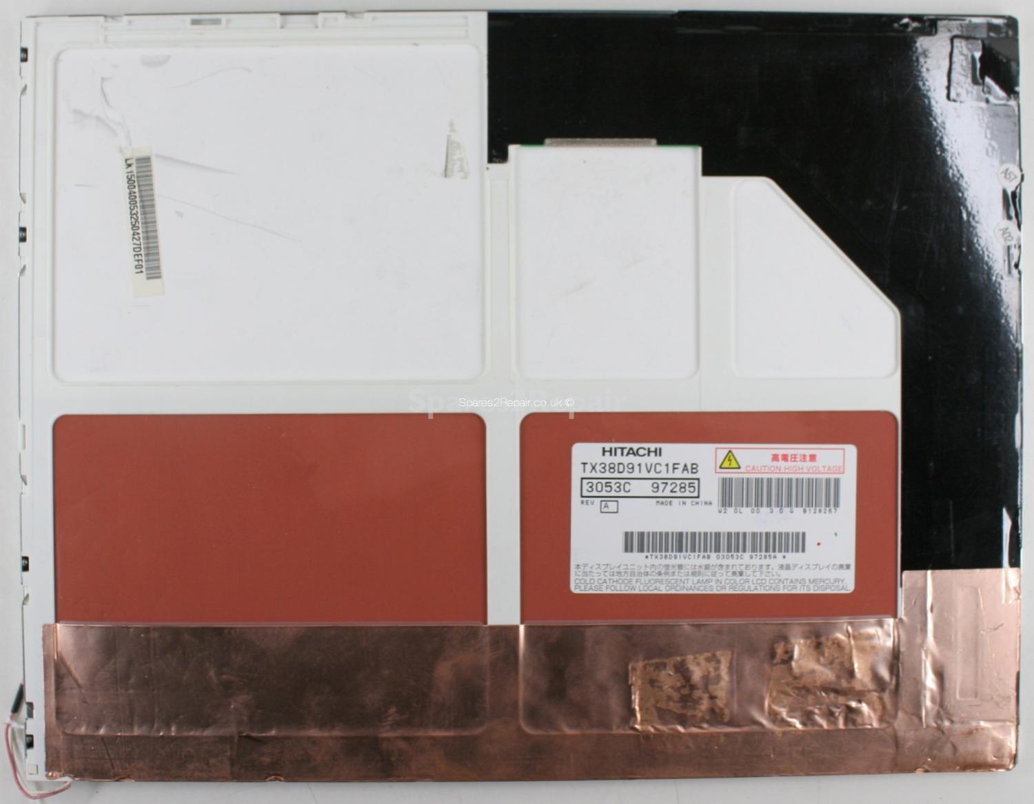 Hitachi - 15 Inch - TX38D91VC1FAB - Rev A - Matte - SXGA+ (1400x1050)