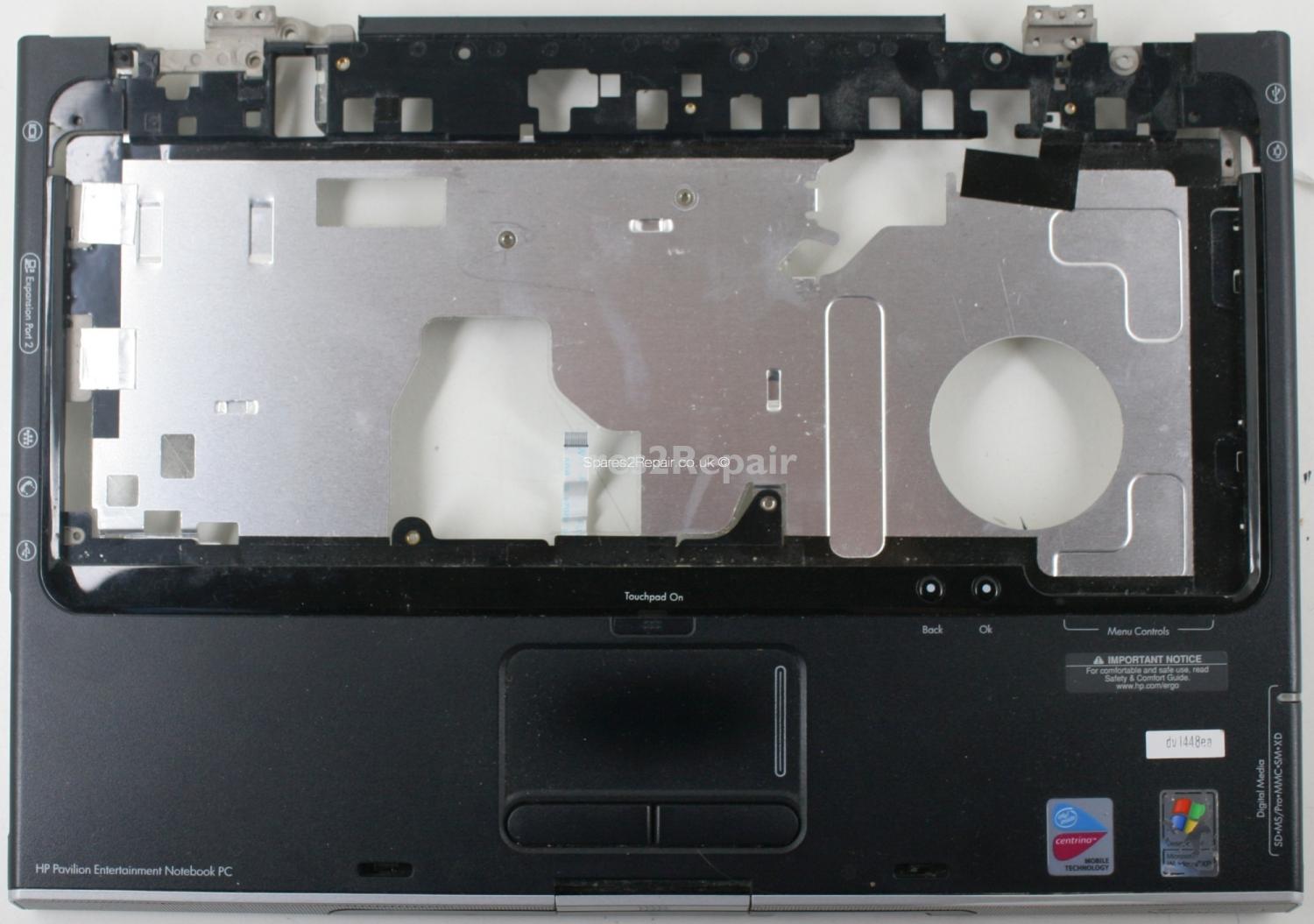 HP Pavilion Dv1000 - Palmrest w-Touchpad - 37CT3TA0004 - REV:3A