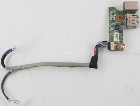 HP Pavilion dv6000 - Charger Socket & USB Board - DAAT8TB18A1 - REV:A