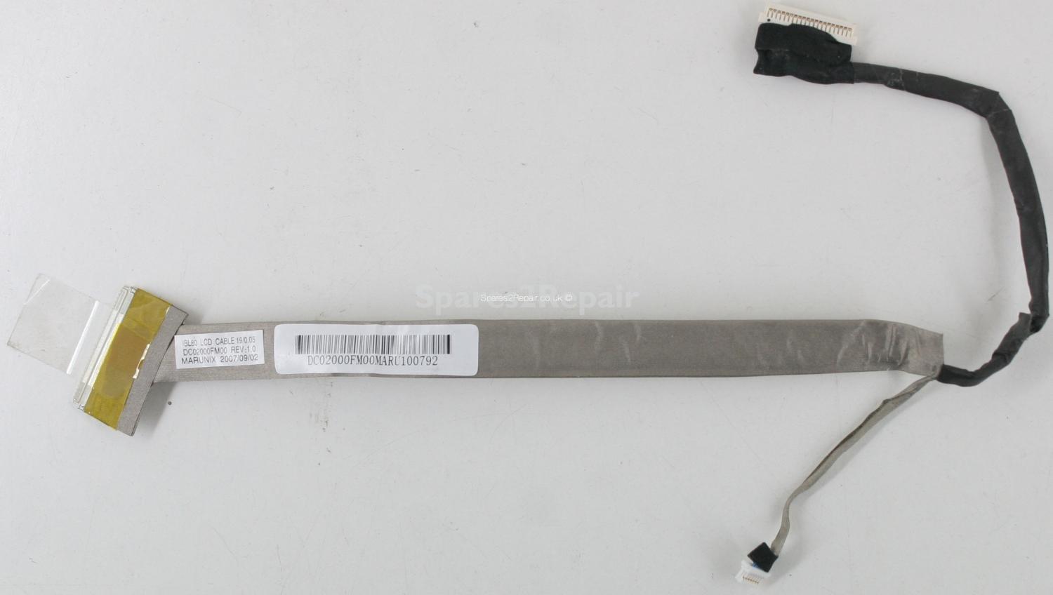 HP Pavilion G7000 - LCD Screen Cable - DC02000FM00 - REV:1.0