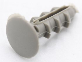 Square Plug - C00385697 Door Schraubdeckel Grey [Whirlpool Indesit]