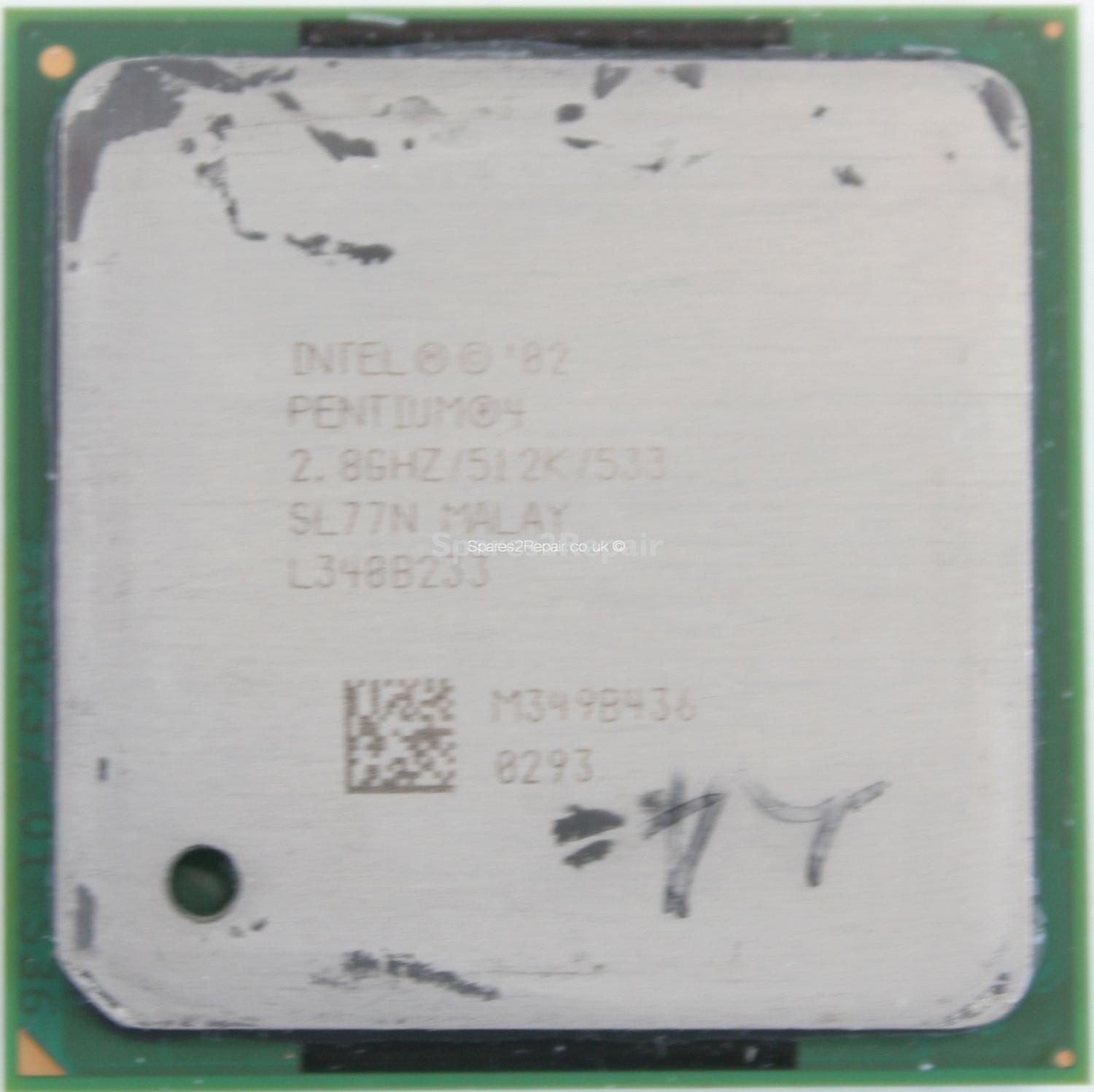 Intel Pentium 4 HT 2.8Ghz 533Mhz 512KB CPU Socket 478 SL77N