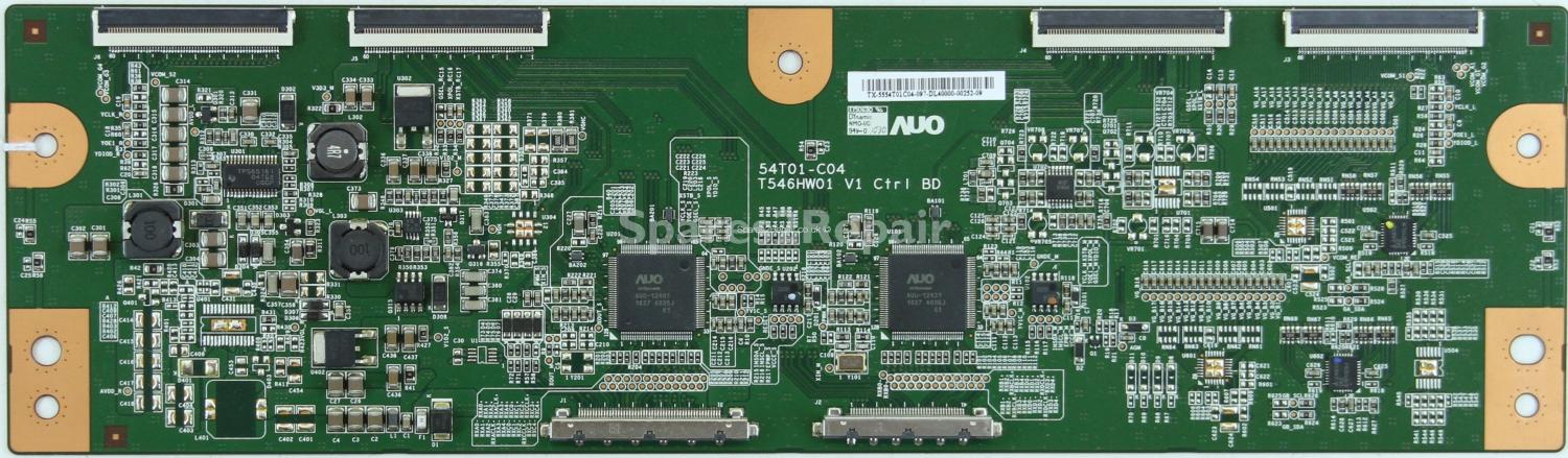 LG 55LD520 - T-Con - 55.54T01.C04 - 54T01-C04 - T546HW01 V1 Ctrl BD